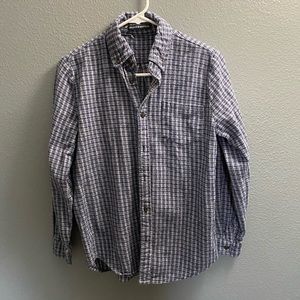 blue and white brandy flannel